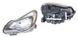 Ajovalo, Vasen, OPEL CORSA D, CORSA D Skåp/halvkombi, 12 16 787, 12 16 832, 13446801, 95515471