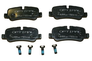Jarrupalasarja, levyjarru, Takana, LAND ROVER DISCOVERY III, DISCOVERY IV, RANGE ROVER III, RANGE ROVER SPORT I, LR010664, LR015519, LR0