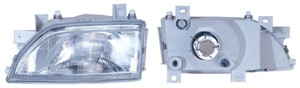 Ajovalo, Oikea, FORD ESCORT V, ESCORT Cabriolet V, ESCORT Express V, ESCORT Sedan V, ESCORT Turnier V, ORION III, 1 058 195, 6 801 401,