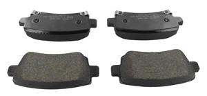 Jarrupalasarja, levyjarru, Etuakseli, CHEVROLET,OPEL,SAAB,VAUXHALL, 00542 027, 00542 125, 013237765, 013237766, 013338368, 013343450, 01