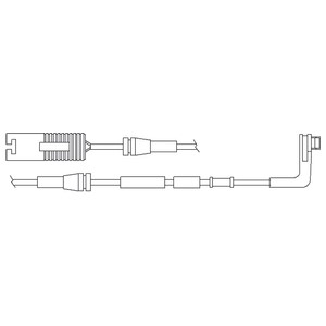 Varoitinsarja, jarrupalat, Etuakseli, BMW,LAND ROVER, 3435 6762 252, 3435 6789 439
