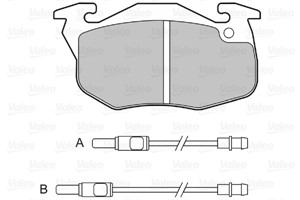 Jarrupalasarja, levyjarru, Etuakseli, CITROËN,PEUGEOT, 425102, 4251-02, 425120, 4251-20, 425263, 4252-63, 425264, 4252-64, 425265, 4252-
