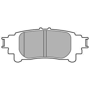 Jarrupalasarja, levyjarru, Taka-akseli, LEXUS GS, IS III, RC, 04466-30280, 0446630281, 0446630282, 0446630310, 0446630311, 0446630312, 0