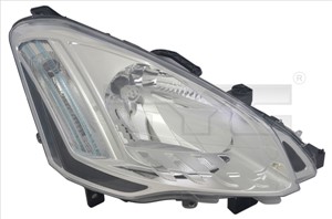 Ajovalo, Oikea, CITROËN BERLINGO MULTISPACE, BERLINGO Skåp/stor limousine, PEUGEOT PARTNER TEPEE, 9677201980, 9806306580