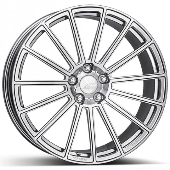 Aez Steam Silver 10/22 5/120 ET35 B64.1 Forged