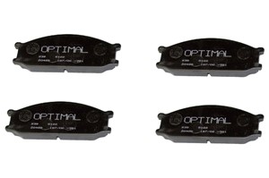 Jarrupalasarja, levyjarru, Edessä, MITSUBISHI L 300 / DELICA Buss II, L 300 / DELICA Skåp II, MB150804, MB150824, MB377820, MB895155