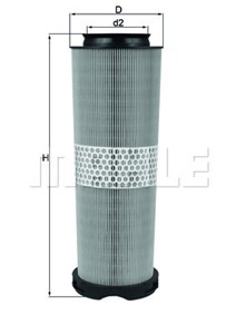 Ilmansuodatin, MERCEDES-BENZ C-KLASS [W204], C-KLASS T-Model [S204], 6460940204, A6460940204