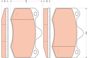 Jarrupalasarja, levyjarru, Etuakseli, SEAT IBIZA III, IBIZA IV, IBIZA SC IV, IBIZA ST IV, SKODA RAPID Spaceback, 6LL 698 151