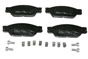 Jarrupalasarja, levyjarru, Edessä, FORD USA THUNDERBIRD Cabriolet, JAGUAR S-TYPE II, LINCOLN LS, XR812435, XR813324, XW4Z2001AA