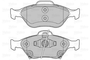Jarrupalasarja, levyjarru, Etuakseli, DAIHATSU CHARADE VIII, TOYOTA YARIS, YARIS / VIOS Sedan, YARIS Skåp/halvkombi, 04465-0D050, 04465-