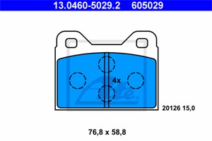 Jarrupalasarja, levyjarru, Etuakseli, BMW, 34 11 1 100 736, 481 698 151 C, 481 698 151 E
