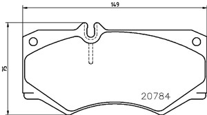 Jarrupalasarja, levyjarru, Etuakseli, MERCEDES-BENZ,VW, 0005868942, 0014201420, 0015867042, 0015868942, 0034200720, 0044201420, 00542098