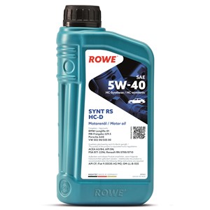 ROWE HIGHTEC SYNT RS HC-D SAE 5W-40 1L, Universal