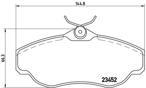Jarrupalasarja, levyjarru, LAND ROVER DISCOVERY II, RANGE ROVER II, SFP000210, SFP100460, SFP100480, SFP100580, SFP100590, SFP500120, SF