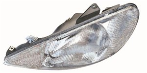 Ajovalo, Vasen, PEUGEOT 206 CC, 206 Halvkombi, 206 SW, 6204S7