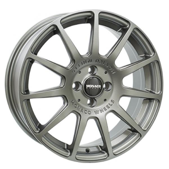 Monaco Rallye Matt Gun Metal 7/17 5/100 ET35 B57.1
