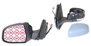 Taustapeili, Oikea, FORD MONDEO IV, MONDEO Sedan IV, MONDEO Turnier IV, 1 695 543, 1 746 419, 1 776 371, BS71-17682-UA