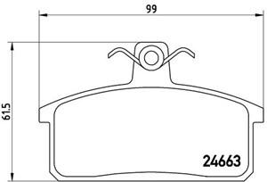 Jarrupalasarja, levyjarru, Etuakseli, Taka-akseli, IVECO,SUZUKI, 00000A00154, 00000A00906, 00000A01225, 00000A0906B00, 500028834