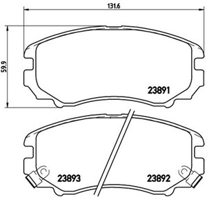 Jarrupalasarja, levyjarru, Etuakseli, HYUNDAI,KIA, 22922074, 3501500SC01, 3501531FB01, 581010SA40, 581011FA50, 581011FE00, 581011FE01, 5