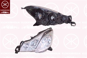 Ajovalo, Vasen, CITROËN C3 II, C3 Skåp/halvkombi II, DS3, DS3 Cabriolet, DS DS 3, DS 3 Cabriolet, 16 069 316 80, 1606931680, 6208 Y0