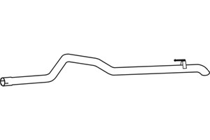 Pakoputki, Takana, MERCEDES-BENZ,VW, 2E0253681A, 2E0253681M, 9064900121, 9064900821