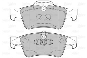 Jarrupalasarja, levyjarru, Taka-akseli, MERCEDES-BENZ, 0044205220, 1644201520, 44205220, A0044205220, A1644201520