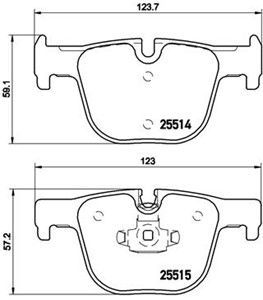 Jarrupalasarja, levyjarru, Taka-akseli, BMW, 34206799813, 34212468438, 34216850570