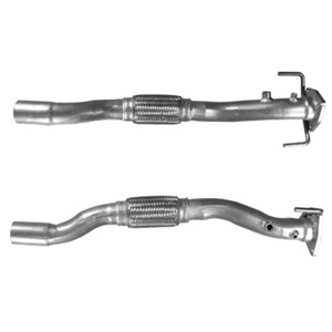 Pakoputki, Edessä, OPEL CORSA D, CORSA D Skåp/halvkombi, 13247378, 13247379, 13247838, 5854368, 5854369