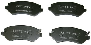 Jarrupalasarja, levyjarru, Etuakseli, CHRYSLER VOYAGER IV, DODGE CARAVAN, JEEP CHEROKEE, 05019984AA, 05066427AA