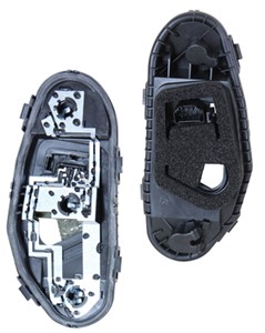 Lampun pidike, takavalo, Vasen, TOYOTA AYGO, 81565 0H020, 81565 0H070