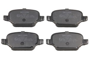 Jarrupalasarja, levyjarru, Taka-akseli, ALFA ROMEO 147, 156, 156 Sportwagon, GT, FIAT LINEA, LANCIA LYBRA, LYBRA SW, 77362275, 77362675,