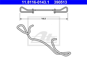 Tarvikesarja, jarrupala, Etuakseli, Taka-akseli, AUDI,FORD,JAGUAR,PEUGEOT,SAAB,SEAT,SKODA,VW, 1041466, 3A0 615 269, 4A0 615 269, 5061759