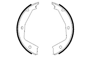 Jarrukenkäsarja, Taka-akseli, CITROËN EVASION Minibus, minivan, EVASION Van, FIAT ULYSSE, PEUGEOT 806, 806 Van, 4241 G7, 77362450, 9566