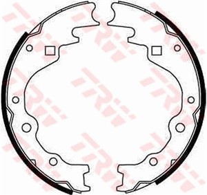 Jarrukenkäsarja, Taka-akseli, KIA,MAZDA, 0K70Y2638Z, 0K7242638Z, 0K72A2638Z, 0K7562638Z, 58350-4E000, 58350-4EA00, BB0231331A, K0BL12638