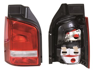 Takavalo, Oikea, VW MULTIVAN V, TRANSPORTER Buss V, TRANSPORTER Skåp V, 7E5 945 096C, 7E5 945 096E
