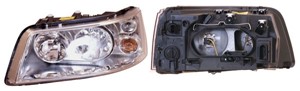Ajovalo, Vasen, VW MULTIVAN V, TRANSPORTER Buss V, TRANSPORTER Flak/chassi V, TRANSPORTER Skåp V, 7H1 941 015, 7H1 941 015G, 7H1 941 015