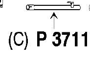 Pakoputki, Keskellä, MERCEDES-BENZ, 9014903121, 9014905021