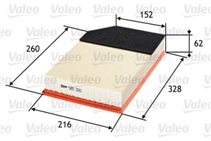 Ilmansuodatin, VOLVO XC90 I, 30741594, 8638600