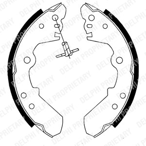 Jarrukenkäsarja, Taka-akseli, ISUZU CAMPO, D-MAX I, OPEL FRONTERA A, FRONTERA A Sport, VAUXHALL FRONTERA Mk I, FRONTERA Mk II, 4301328,