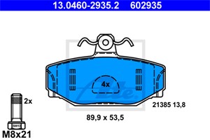Jarrupalasarja, levyjarru, Taka-akseli, VOLVO, 270923, 271573, 271829, 271958, 272291