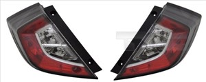 Takavalo, Oikea, HONDA CIVIC Halvkombi X, 33500TGLG01, 33500-TGL-G01