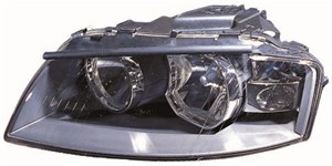 Ajovalo, Oikea, AUDI A3, A3 Sportback, 8P0941003K, 8P0941004K
