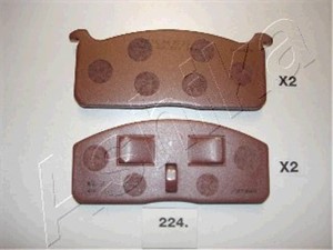 Jarrupalasarja, levyjarru, Etuakseli, TOYOTA DYNA Buss, DYNA Flak/chassi, HIACE Buss II, HIACE Skåp II, HIACE Skåp III, 0449126060, 0449