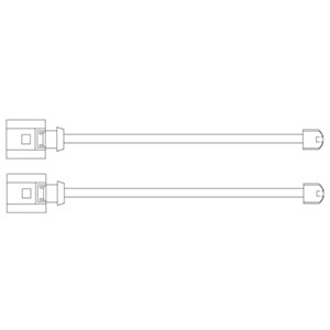 Varoitinsarja, jarrupalat, Taka-akseli, PORSCHE CAYENNE, PANAMERA, VW TOUAREG, TOUAREG VAN, 7P0 907 637 C, 95861236550