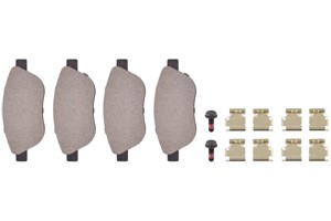 Jarrupalasarja, levyjarru, Etuakseli, OPEL CORSA D, CORSA D Skåp/halvkombi, 16 05 354, 93189816