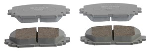 Jarrupalasarja, levyjarru, Etuakseli, TOYOTA YARIS, 0446552270