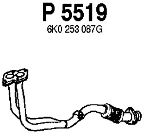 Pakoputki, Edessä, SEAT,VW, 6K0253087G, 6K0253087Q
