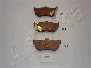Jarrupalasarja, levyjarru, Taka-akseli, HONDA,SUZUKI, 43022SA5506, 43022SA5950, 43022SA5N50, 5580064810, 5580064820, 5580064820000, 5580