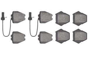 Jarrupalasarja, levyjarru, Etuakseli, AUDI A6 C5, A6 C5 Avant, VW PASSAT B5.5, PASSAT B5.5 Variant, 4B0 698 151L, 4B0 698 151S, 4B3 698
