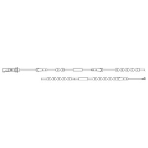 Varoitinsarja, jarrupalat, Taka-akseli, BMW X3 [F25], X4 [F26], 3435 6790 304